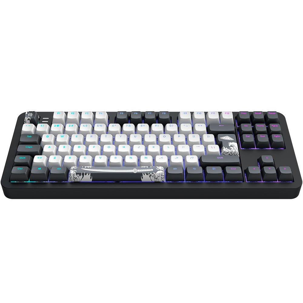 Dark Project Bushido 87 RGB mekanisk TKL-tastatur med aluminiumsramme og RGB-belysning