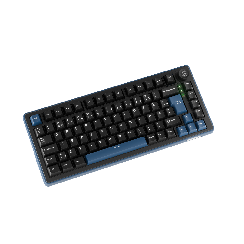 Ducky OK-M-75 kompakt 75-procents gaming-tastatur med RGB-belysning