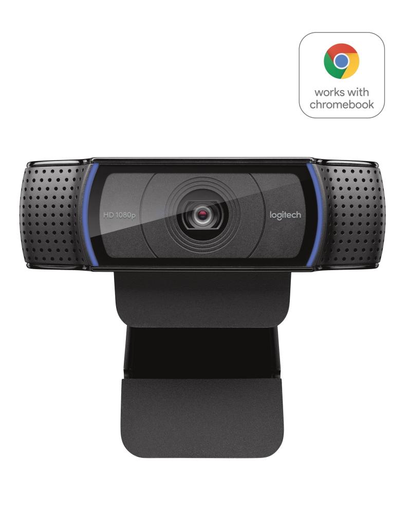 Logitech C920 HD Pro Webcam set forfra