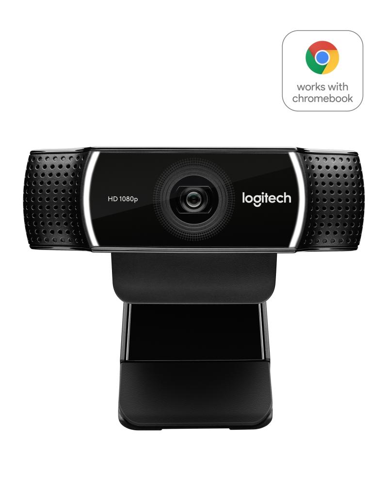 Logitech C922 Pro Stream Webcam set forfra
