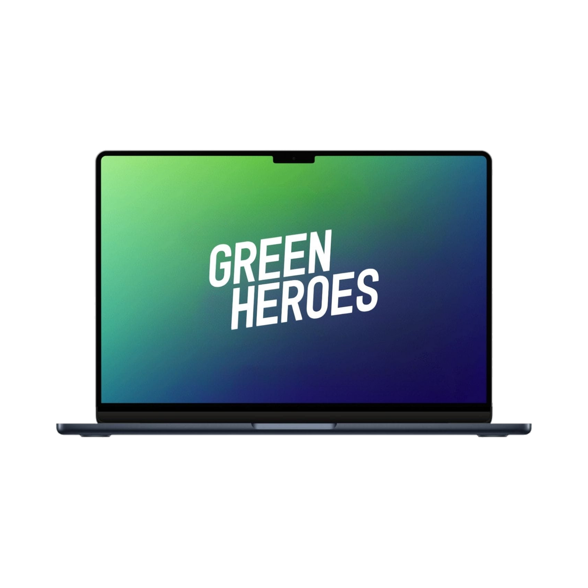 Istandsat MacBook Air 13 tommer M2 i farven Midnight