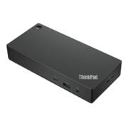 Lenovo Universal USB-C Dock med HDMI og to DisplayPort set forfra