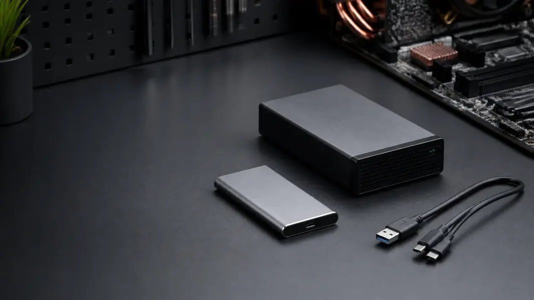 Bedste ekstern harddisk 2026 – test af SSD og HDD-diske