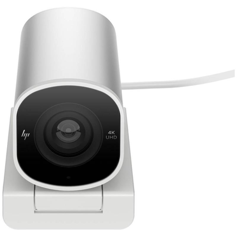 HP 960 Streaming Webcam set forfra med 4K UHD-markering