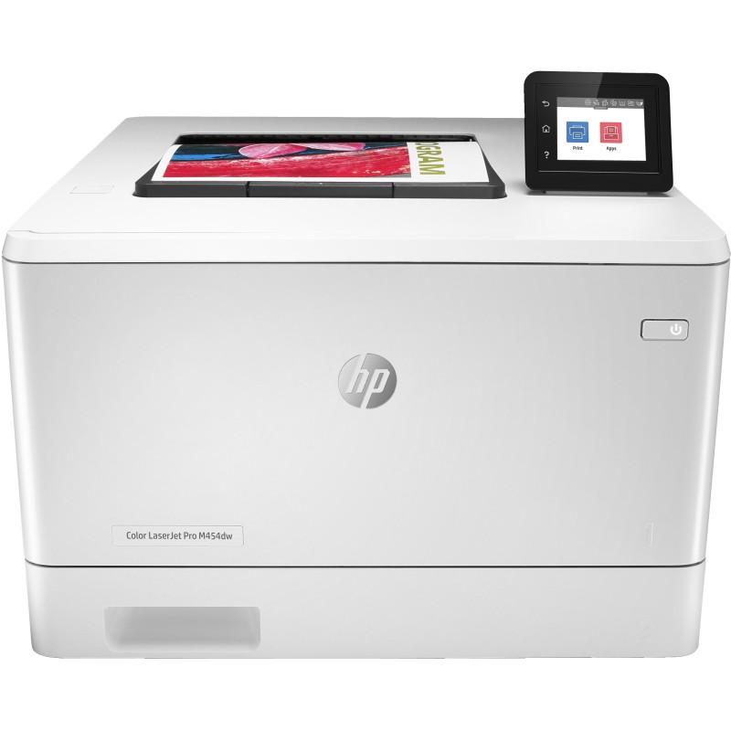 HP Color LaserJet Pro M454dw farvelaserprinter til kontor