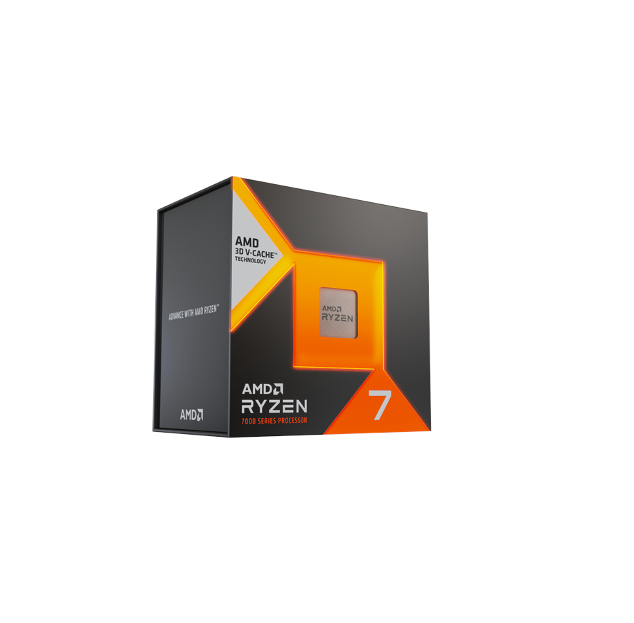 AMD Ryzen 7 7800X3D gaming-processor i emballage