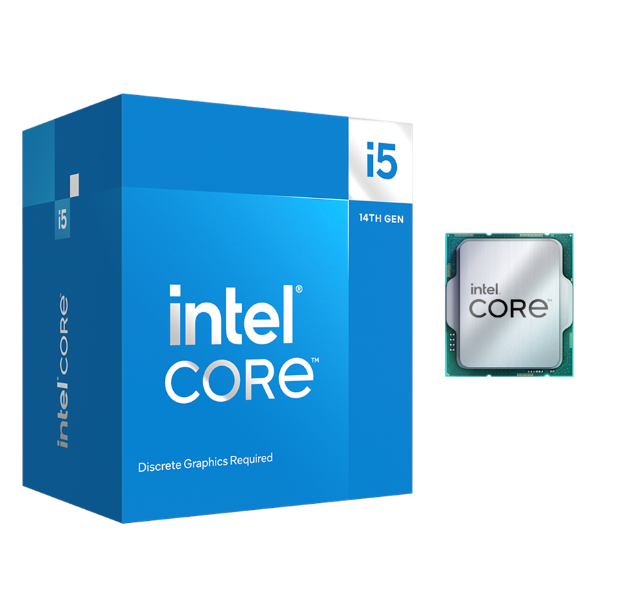 Intel Core i5-14400F processor i blå æske