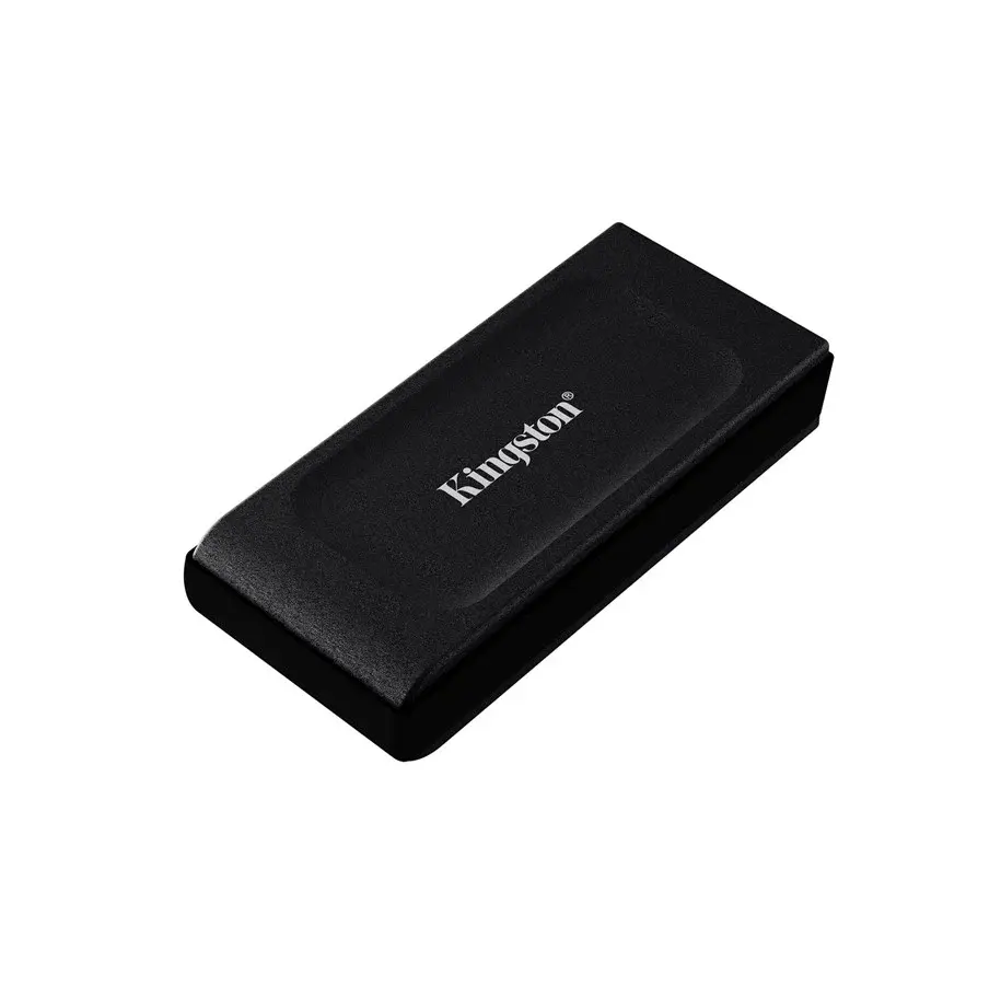 Kingston XS1000 bærbar ekstern SSD i sort