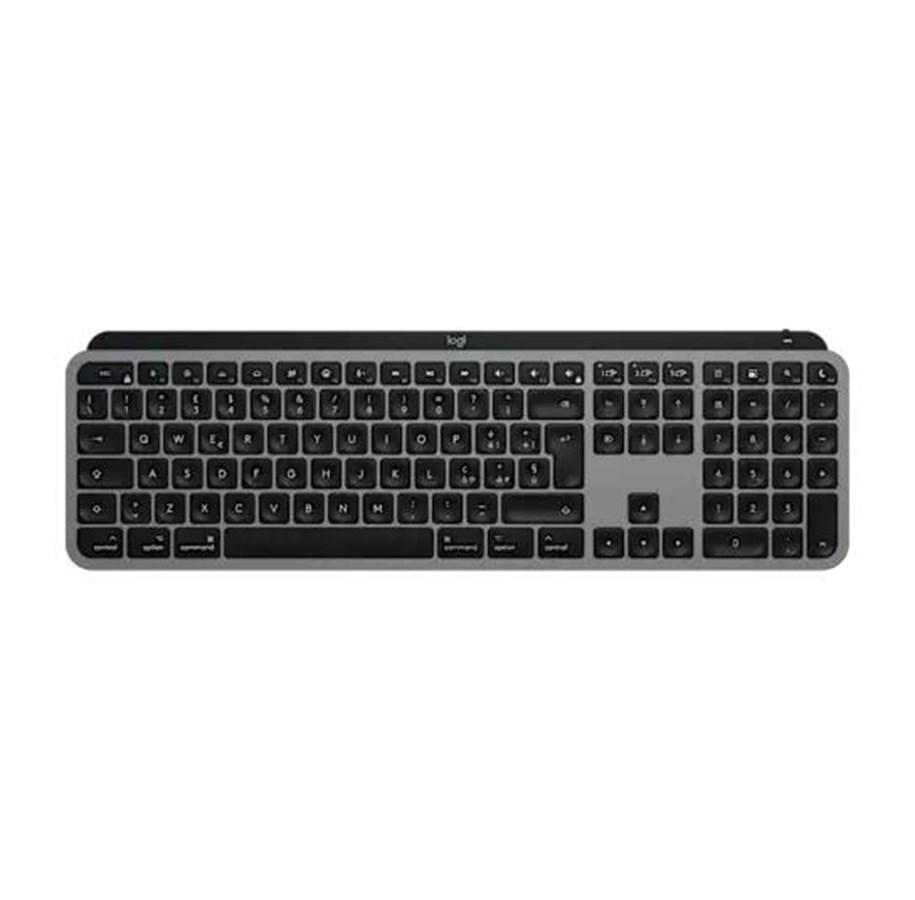 Logitech MX Keys S for Mac trådløst tastatur i space grey