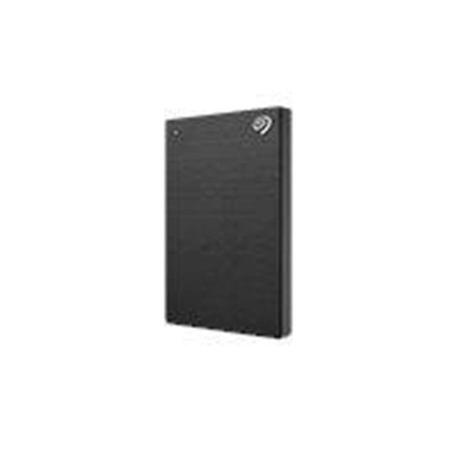 Seagate One Touch HDD 2TB ekstern harddisk i sort med stofoverflade