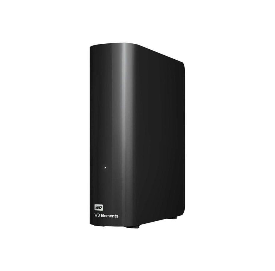 WD Elements Desktop 8TB ekstern desktop-harddisk i sort kabinet